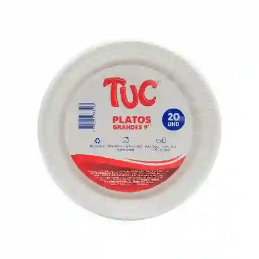 Tuc Plato Grande Blanco